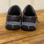 Merrell Womens Dark Brown Leather Slip On Clogs Mules Comfort Shoes Size 6 Photo 1
