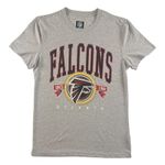 NFL Team Apparel NFL Atlanta Falcons "Since 1966" Women's Short Sleeve T-Shirt in Gray, XL Photo 0