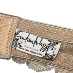 Free People  Intimately Tan Galloon Lace Halter Bra size Medium Photo 7