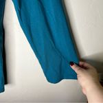 Neon Buddha Dockside Teal Lagenlook 2 Pocket Long Sleeve Shirt Blue Photo 2