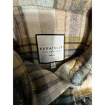 Bagatelle NWT Women's Medium Plaid Wool Blend Crop Fleece Jacket Shacket #F12-4 Photo 1