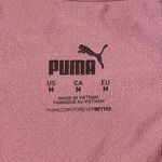 Puma  1/4 Zip Performance Long Sleeve Top Women's Medium Dusty Rose EUC Photo 5