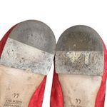 AGL Monika Ballet Flats Womens 14 Orange Patent Leather Cap Toe Feminine Italy Size 13 Photo 11