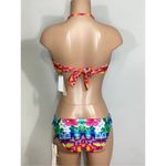 Nanette Lepore New. tropical bandeau bikini set. Retails $174. Large Photo 9