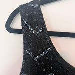 JKARA New York Beaded Sequin dress size 14 black and Silver Photo 9