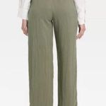 A New Day Women's Linen Essential Trouser - ™ Size 17 XXL Olive Photo 3
