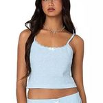 Edikted  floral crop tank top Photo 0