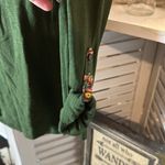 st. john's bay  Green and Floral Blouse Photo 2