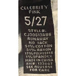 Celebrity Pink Celebrity Pinks Women's Demin Shorts Size 5/27 10" Long x 14"‎ Waist x 8" Rise Photo 4