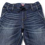 Denizen from Levi's  Jeans Size 26 Waist 26X26 Skinny Denim Pull On Drawstring Elastic Waist In Back Women's Blue Denim Pants Stretch Mid Rise  Photo 2