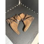 See By Chloe  Janis Buckle boots Suede Leather Brown Booties Womens Size 39 US 9‎ Photo 2