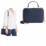 BP NWT Grommet Detail Faux Leather Crossbody Bag Photo 1