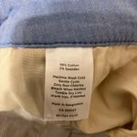 Talbots Weekend Chino striped Cropped pants women’s size 16 tan and white Photo 10