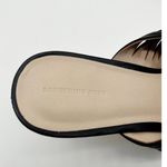 Something Navy  Arabella Black Mules Size 7 Slip On Leather Pointed Toe Photo 3