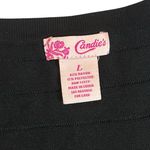 Candie's Whimsigoth Preppy Knit Candie’s Windowpane Plaid Fit & Flare Sweater Dress Large Photo 3