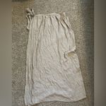 Tan wrap skirt coverup Size L Photo 1