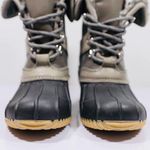 Tommy Hilfiger Winter boots fur lined Rausten Duckboots in grey blue size 7 M Photo 0