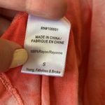 Young Fabulous and Broke Coral Tie Dye Top Small Photo 4