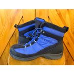 Lands' End Lands’ End Boots Blue Black Waterproof Hiking Snow Outdoor Shoes Size 9.5B Photo 4