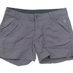 The North Face Women Gray Outdoor Utility Shorts Size 6 with 4" inseam Photo 0
