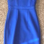 Calvin Klein Royal Blue Cross Back Dress Photo 0