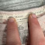 Lucky Brand Pink Paisley Knit Pajama Set Short Sleeve Pants H15 Photo 1