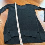 Lululemon The Sweater Life women's black waffle knit sweater tunic top Photo 10