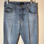 AJ Armani Jeans Light Wash Button Fly Denim Pants Classic Size 30 Blue Photo 1
