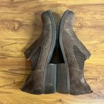 Korks Gertrude Short Suede Bootie Size 7.5 Brown Shootie Slip On Chelsea Casual Photo 7