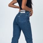 The Ragged Priest Signature Cougar Mom Jeans High Rise Size 26 Medium Wash Photo 2