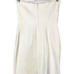 Boutique Marley White Strapless Fitted Mini Dress S Photo 1