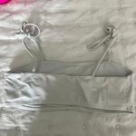 SheIn White Bikini Top Photo 1
