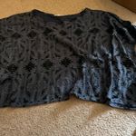 Vans  xl blue and black tee Photo 5