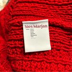 Sies Marjan Britta Cotton Cable Knit Pullover Sweater in Lipstick Red Medium Photo 9