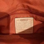 Coach  Signature Jacquard x Leather Demi Pouch 6348 beige Vintage Bagette Y2K Photo 6