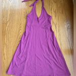 Patagonia Women’s Halter Top Mini Dress Size Small Purple Spring Athleisure Photo 2