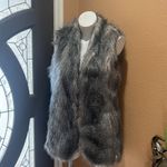 Banana Republic  brown furry vest Photo 1