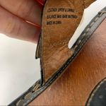 Born Black Leather Keyhole Cutout Thong Sandal 7 Photo 7