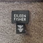 Eileen Fisher  Open Front Cozy Cardigan Sweater Silk Blend 3/4‎ Sleeve Women Med. Photo 5