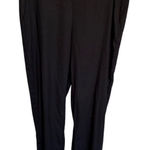 J. Jill M Petite linen blend Black Dress Cropped Pants Casual Button Cuff Detail Size undefined Photo 0