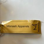 Monash Apparels Sequined Evening Gown With Side Slit Silver Size M Photo 2