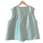 Anthropologie MARE MARE Shirred Swing Tank Top Mint Size XL NEW Photo 6