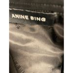 ANINE BING  Soft  Black Leather Pencil Skirt Midi Length S Photo 4