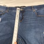 Torrid Dark Blue Distressed Jeans Straight Leg Plus Size 22 XLT Tall Photo 7