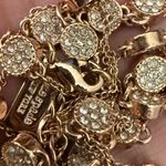 Kate Spade Rose Gold Gatsby Dot Clear Pave Crystals Mini Scatter Necklace 14g. Photo 11