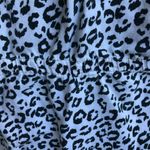Victoria's Secret Sleepshirt Medium Leopard Print Cinched Waist Ties Fro… Photo 6
