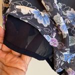 Free People Floral Chiffon High Rise Shorts Photo 6