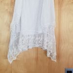 *Feratelli Lace Top w Scarf White Size M Photo 4