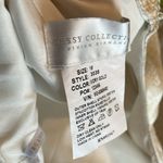 Dessy Collection Ivory Gold Bridesmaid Dress with pockets Size 18 Photo 10