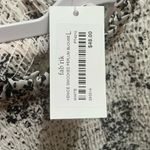 fab'rik Fab’rik Long Sleeve cream blouse with black Photo 7